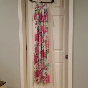 Candies floral maxi dress XS
